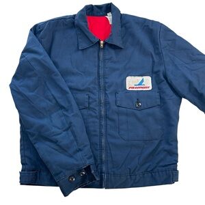 VTG 70s Red Kap Piedmont Aviation Men’s Workwear Workers Mechanic Jacket sz M